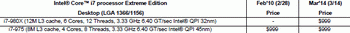 core i 7 -980X Extreme edition
